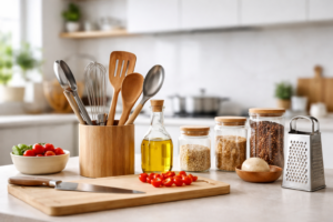 Leia mais sobre o artigo 10 Utensílios de Cozinha Funcionais que Facilitam o Dia a Dia de Verdade