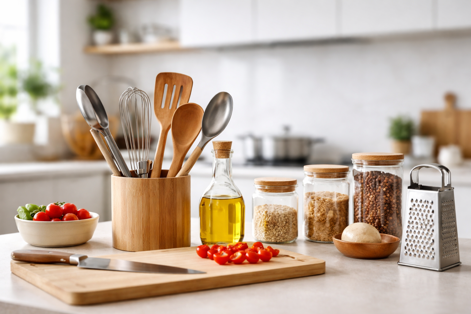 No momento, você está visualizando 10 Utensílios de Cozinha Funcionais que Facilitam o Dia a Dia de Verdade