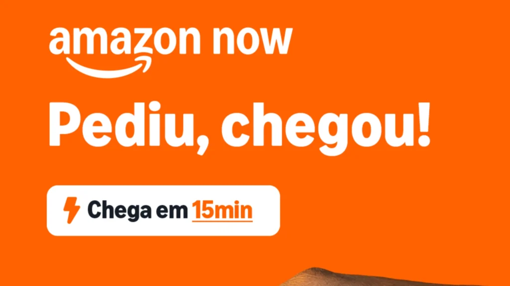 Amazon Now chega ao Brasil com entregas em 15 minutos e frete grátis